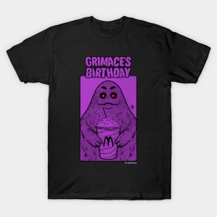 Evil Grimace color T-Shirt